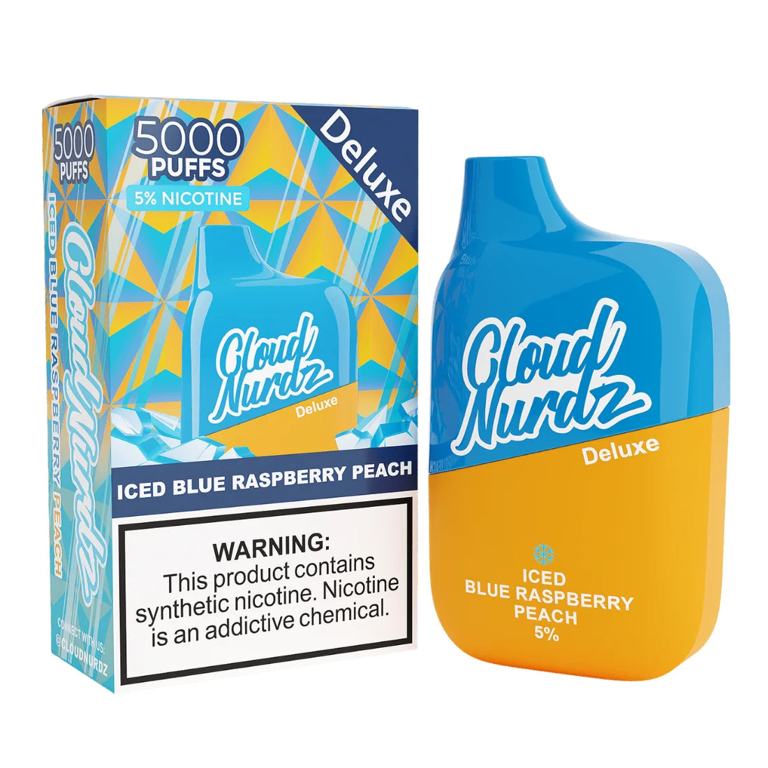 Cloud Nurdz Deluxe Disposable 5000 Puffs | $11.99 | 5% Nicotine Cloud Nurdz Deluxe Disposable 5000 Puffs | $11.99 | 5% Nicotine