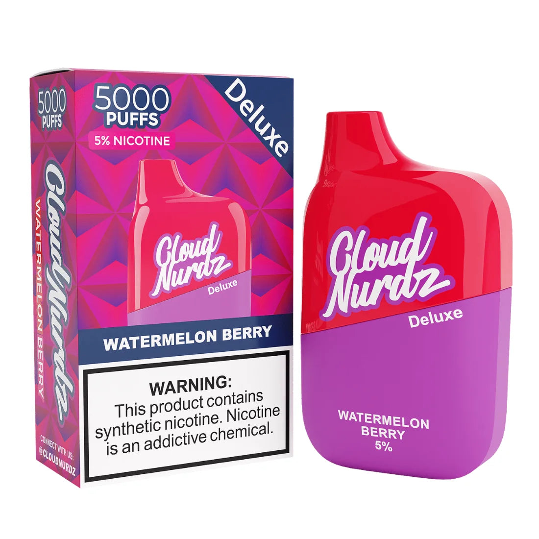 Cloud Nurdz 5000 Watermelon Berry