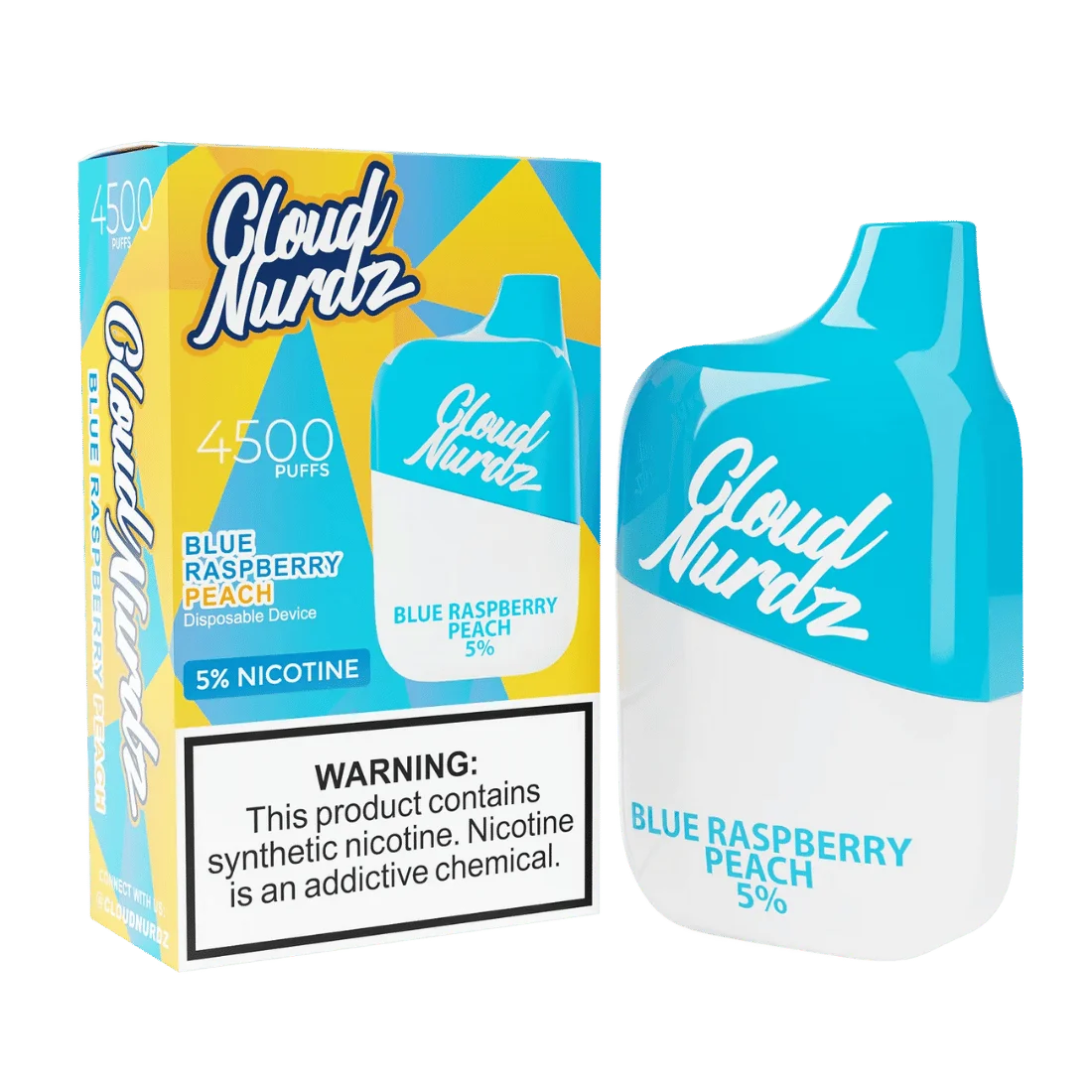 Cloud Nurdz Disposable 4500 Puffs | $12.90 | 5% Nicotine Cloud Nurdz Disposable 4500 Puffs | $12.90 | 5% Nicotine