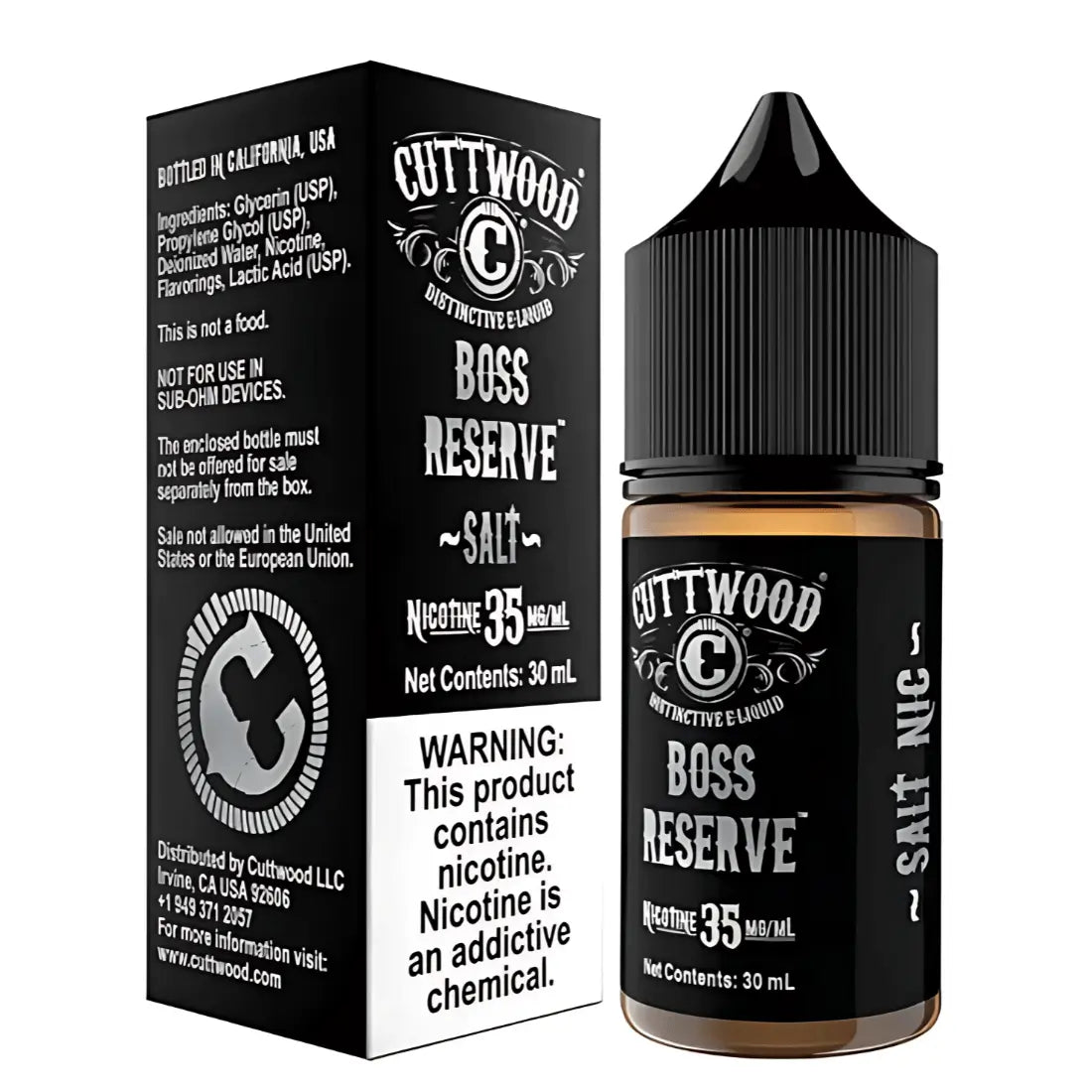 Cuttwood Boss Reserve Salts