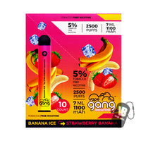 Thumbnail for Vape Gang XXL Disposable Banana Ice Strawberry Banana 1