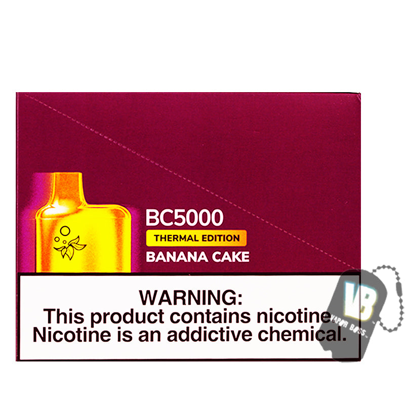 EBCreate ElfBar BC5000 Disposable Vape   Banana Cake 2