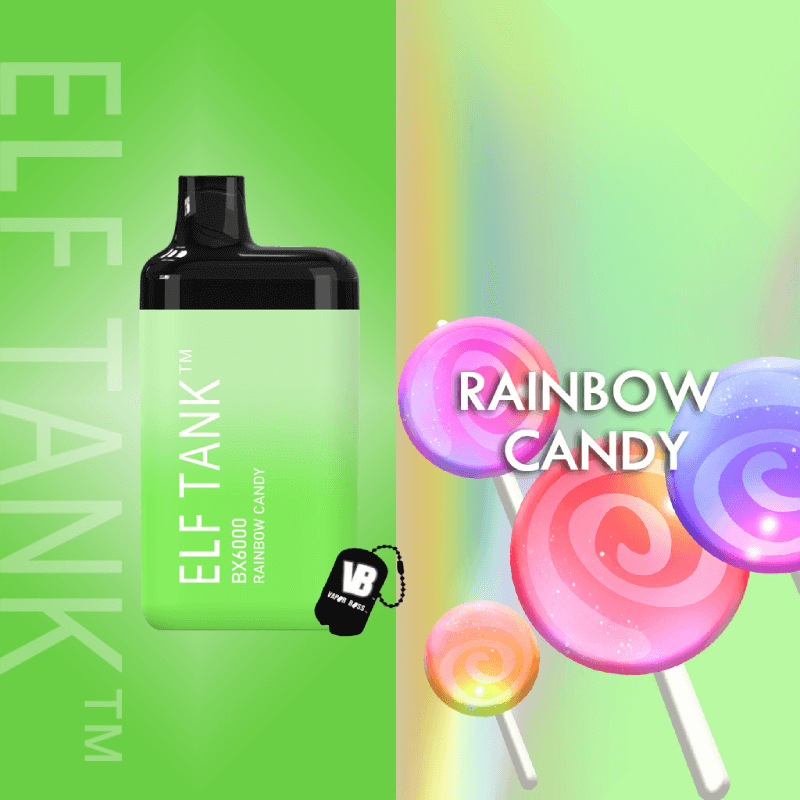 Elf Tank Rainbow Candy