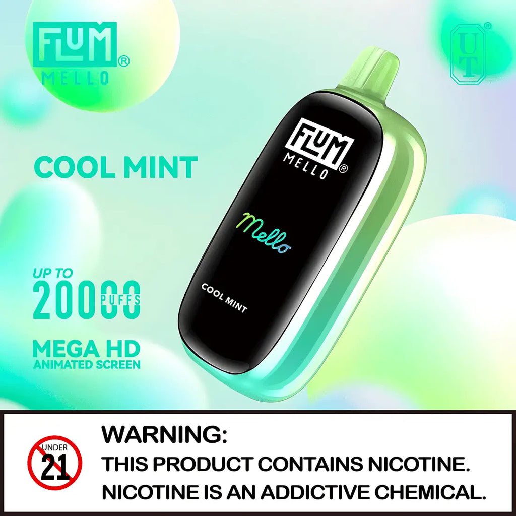 Flum Mello Cool Mint 20000 Puffs Disposable Vape | Buy Now Flum Mello Cool Mint 20000 Puffs Disposable Vape | Buy Now
