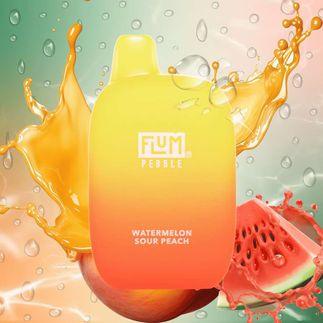 Flum Pebble Watermelon Sour Peach