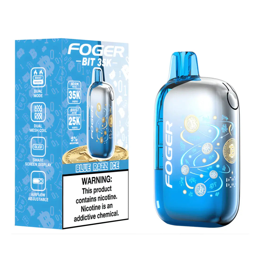 Foger Bit Blue Razz Ice
