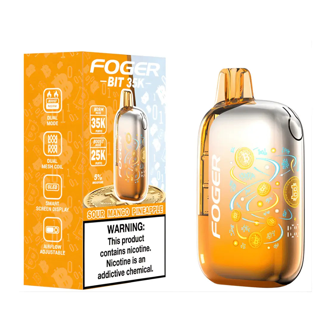 Foger Bit Sour Mango Pineapple