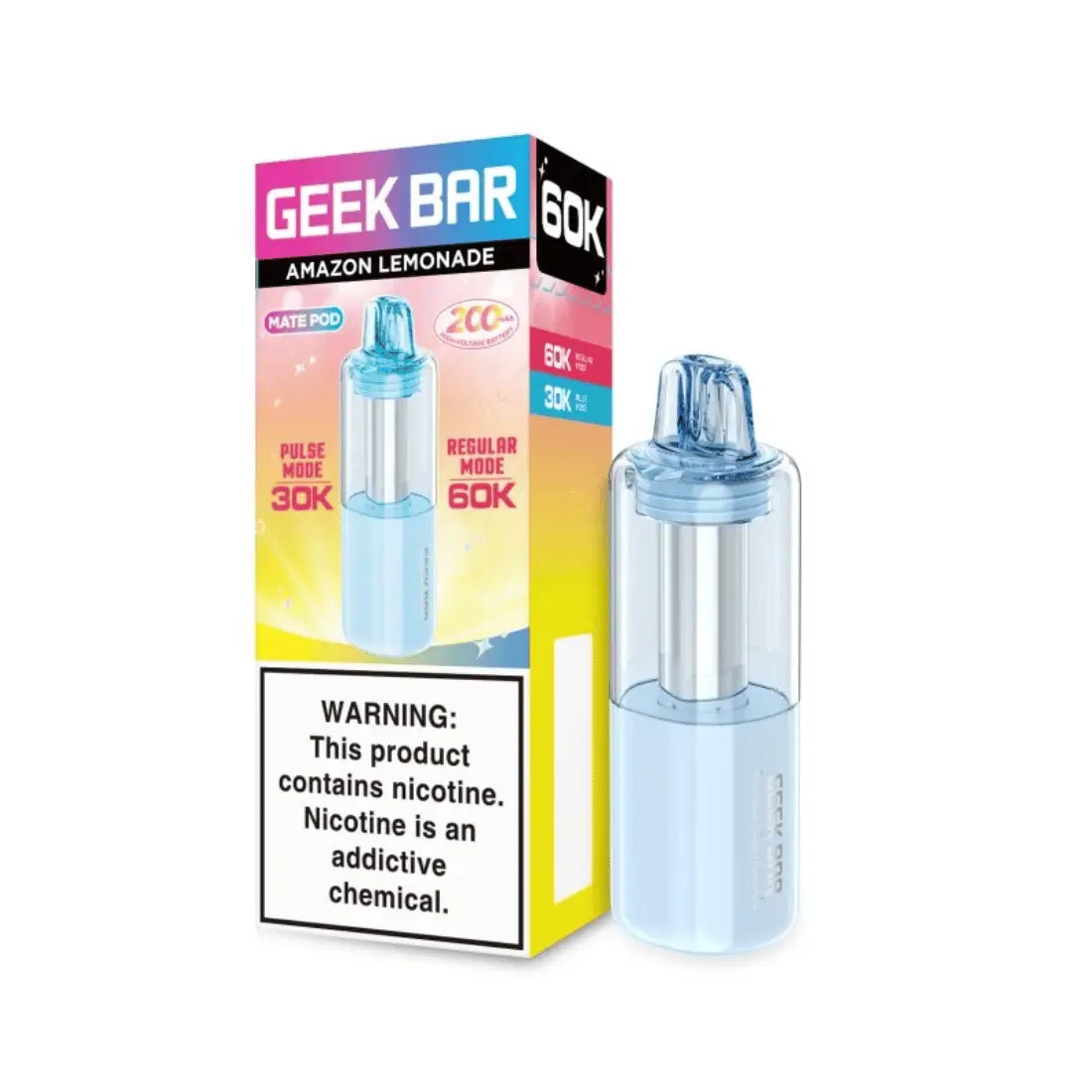Geek Bar Mate Pod Amazon Lemonade