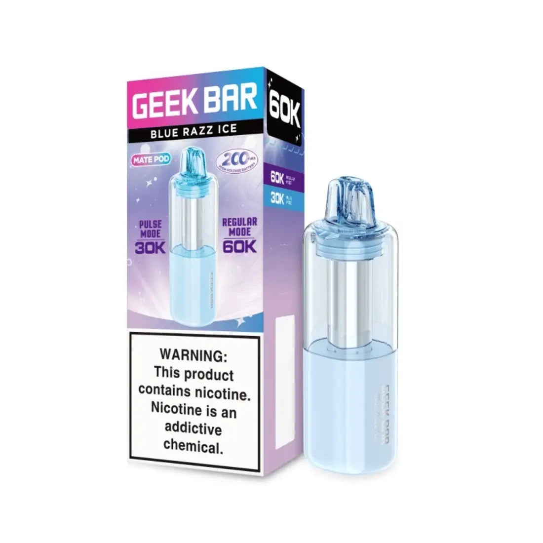 Geek Bar Mate Pod Blue Razz Ice