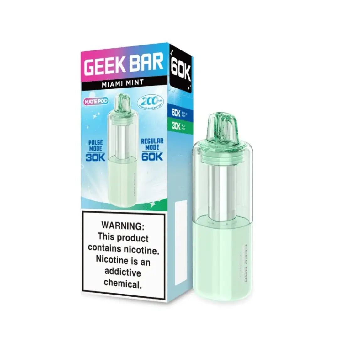 Geek Bar Mate Pod Miami Mint