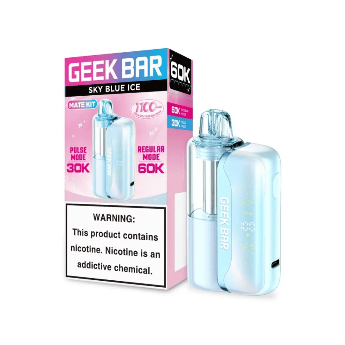 Geek Bar Mate Sky Blue Ice