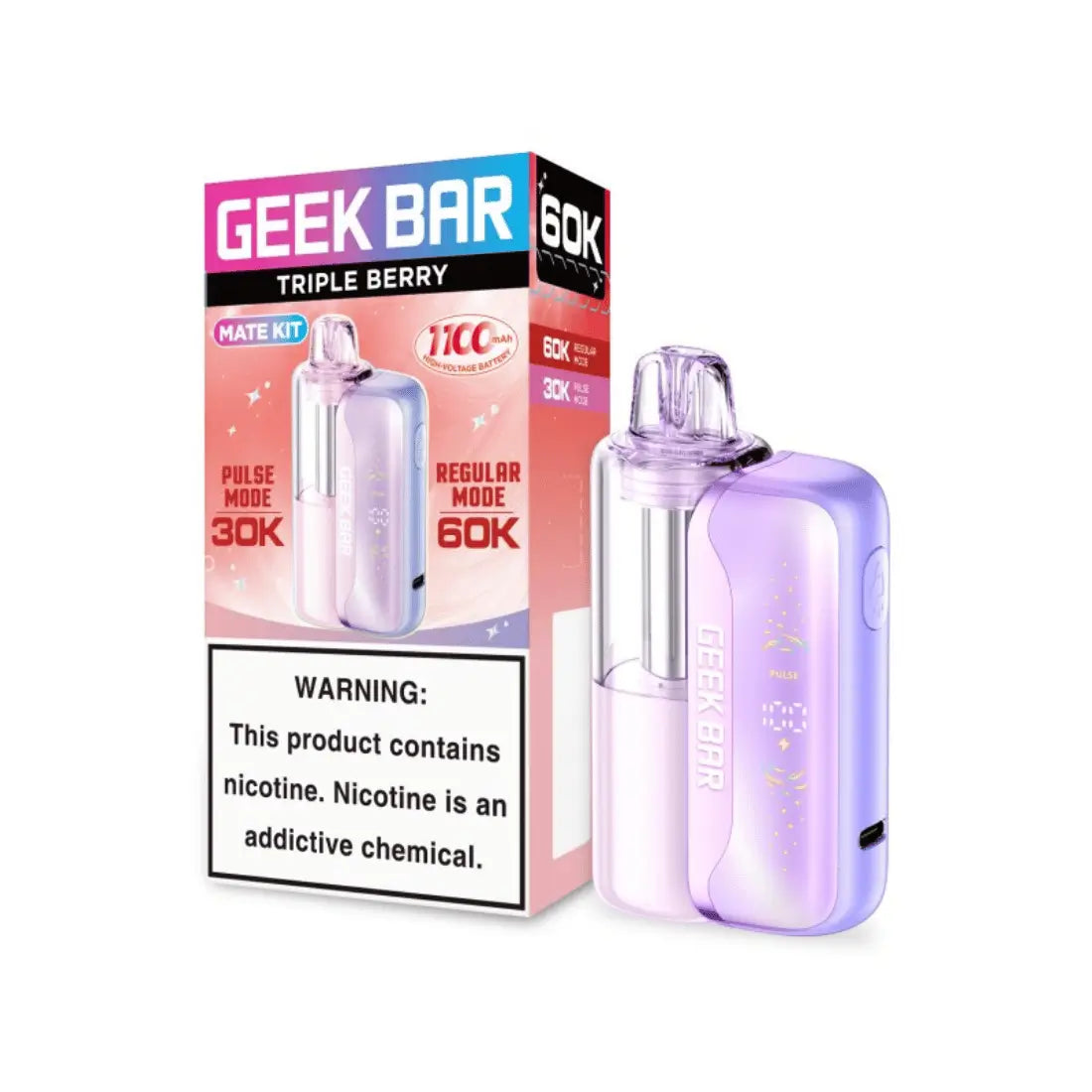 Geek Bar Mate Triple Berry
