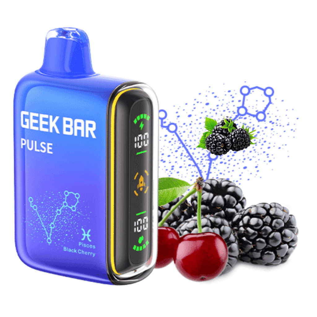 elf bar vape uk Pisces Black Cherry Geek Bar Pulse Vape | $12.99