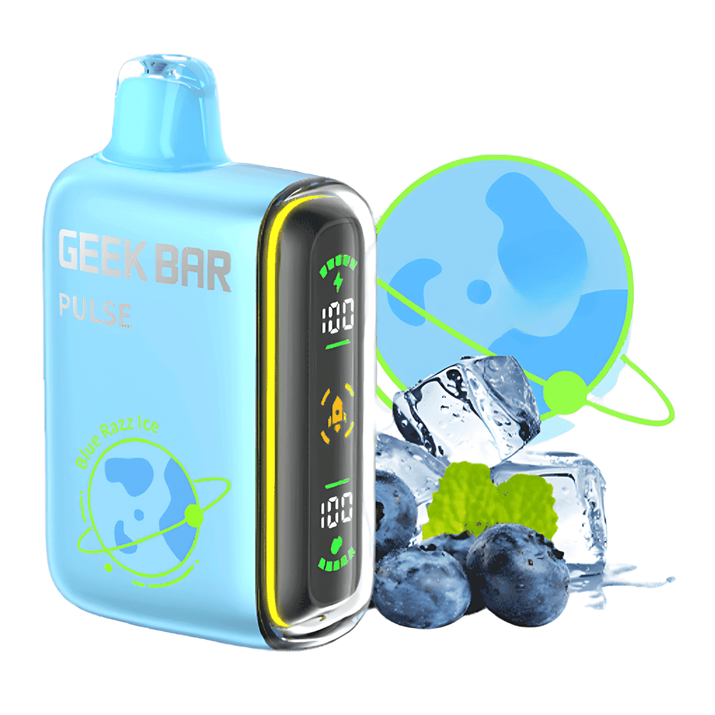 Geek Bar Pulse Blue Razz Ice | $21.99