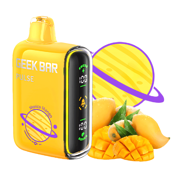 Mexico Mango Geek Bar Pulse Vape | $12.99 | Dual Mesh Coil