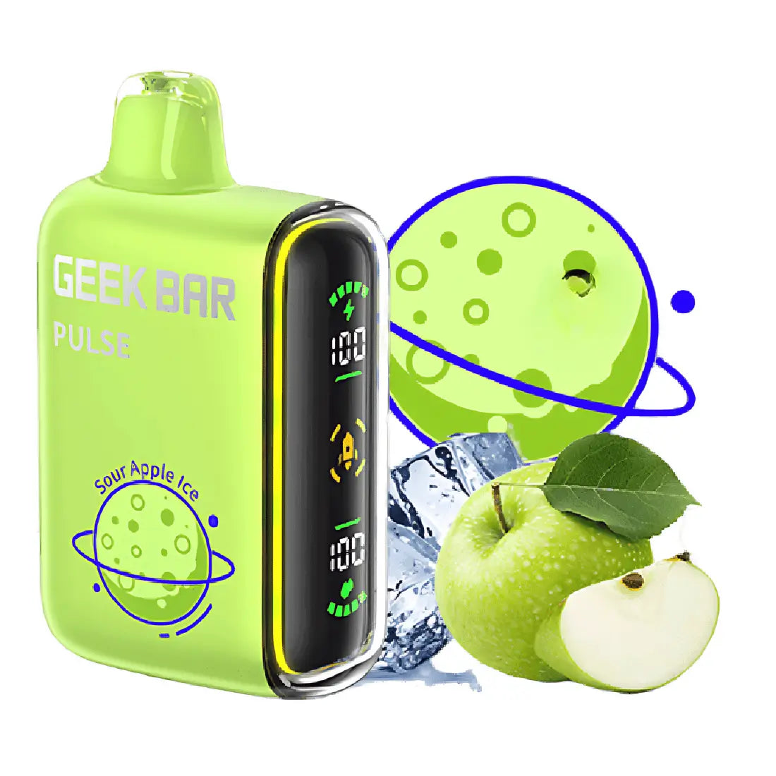 elfbar elfa kaufen The Crystal Pro | Red Apple Ice Disposable Vape | Pack of 10 main image 1