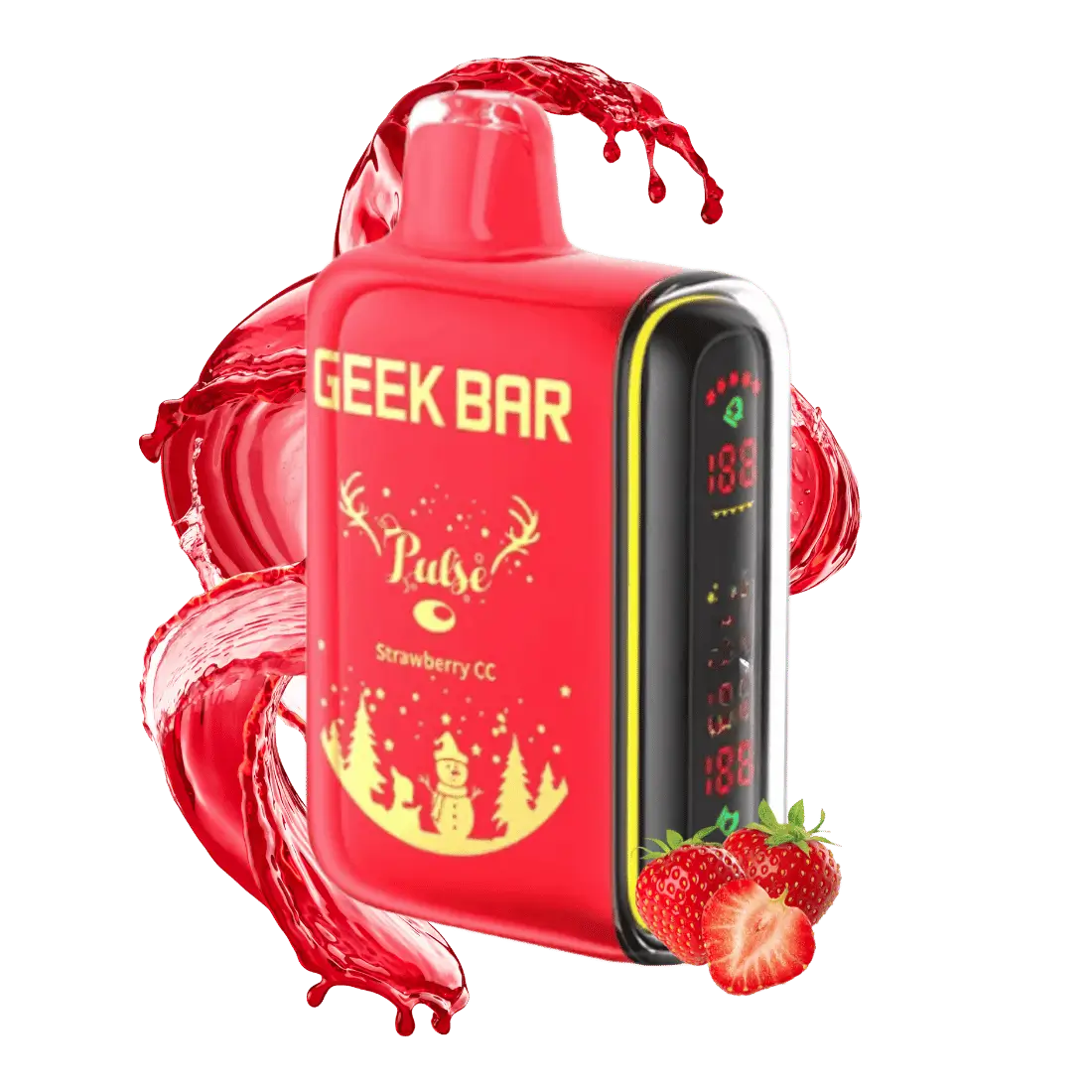 Geek Bar Pulse Strawberry CC