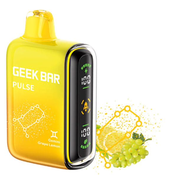 Geek Bar Pulse Grape Lemon (NEW) | $12.99 | VAPORBOSS