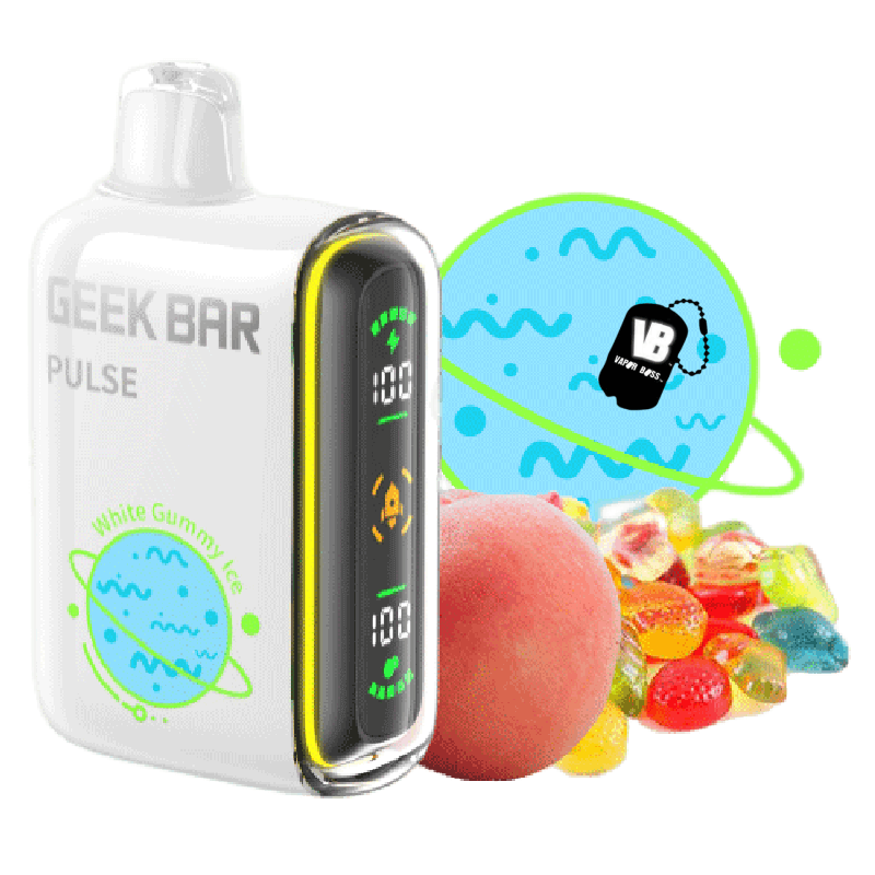 Geek Bar Pulse White Gummy Ice