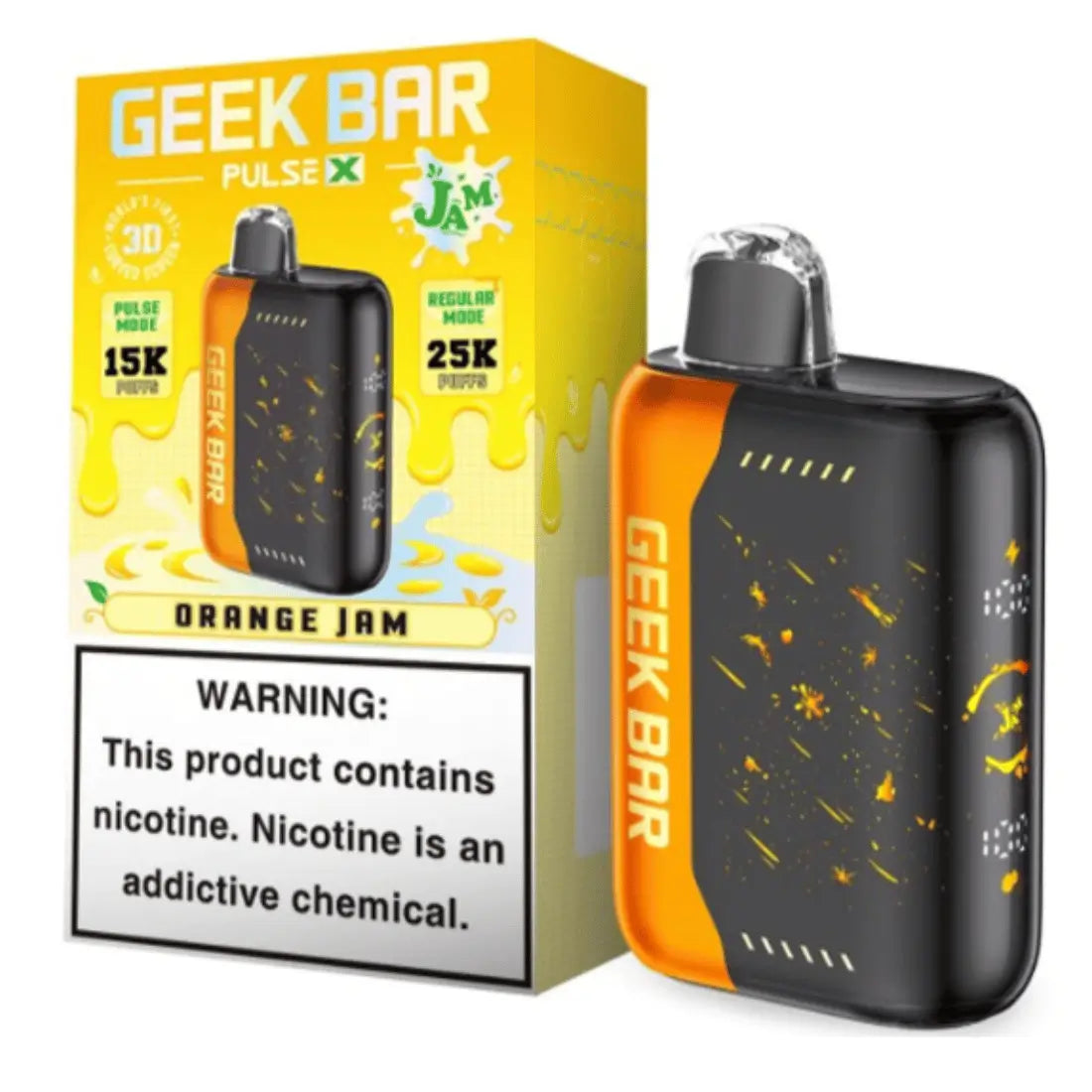 Geek Bar Pulse X Orange Jam Edition | Start From $19.99