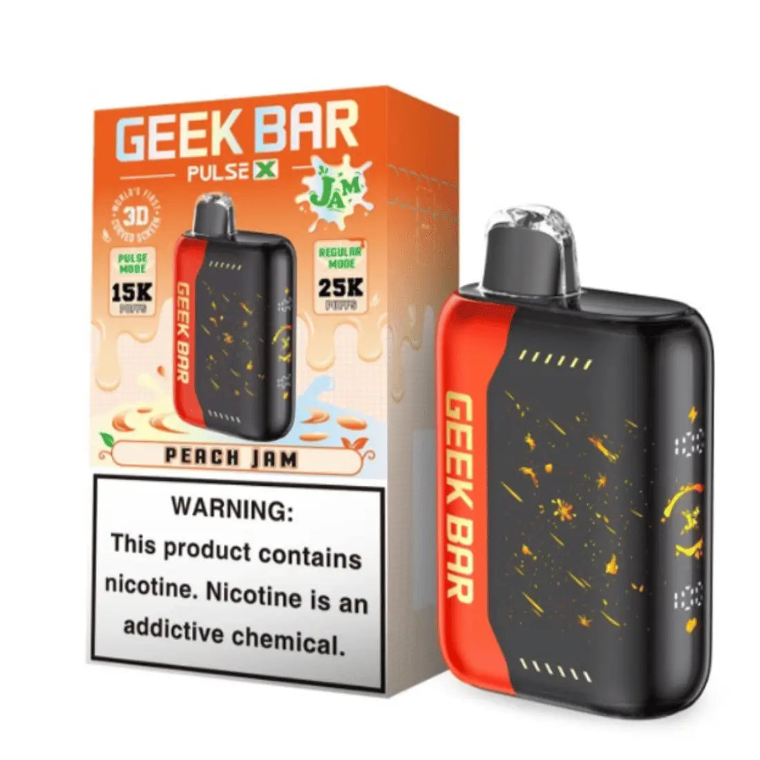 Geek Bar Pulse X Peach Jam Edition | Start From $19.99 Geek Bar Pulse X Peach Jam Edition | Start From $19.99