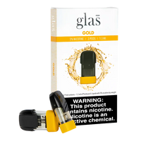 Thumbnail for Glas Gold Pods 50MG | Nicotine Salt Pods — Twelve Tribes