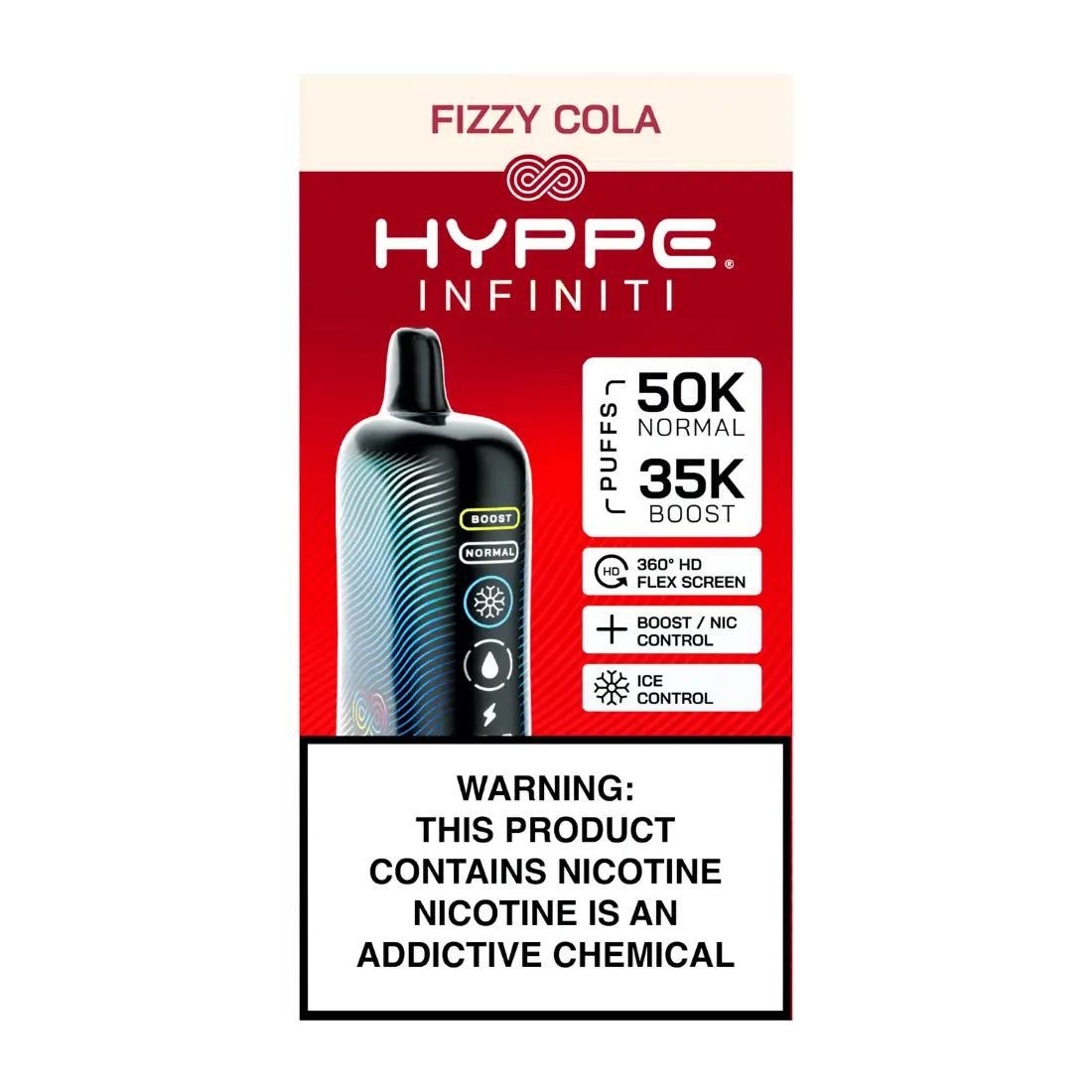 Hyppe Infiniti Fizzy Cola