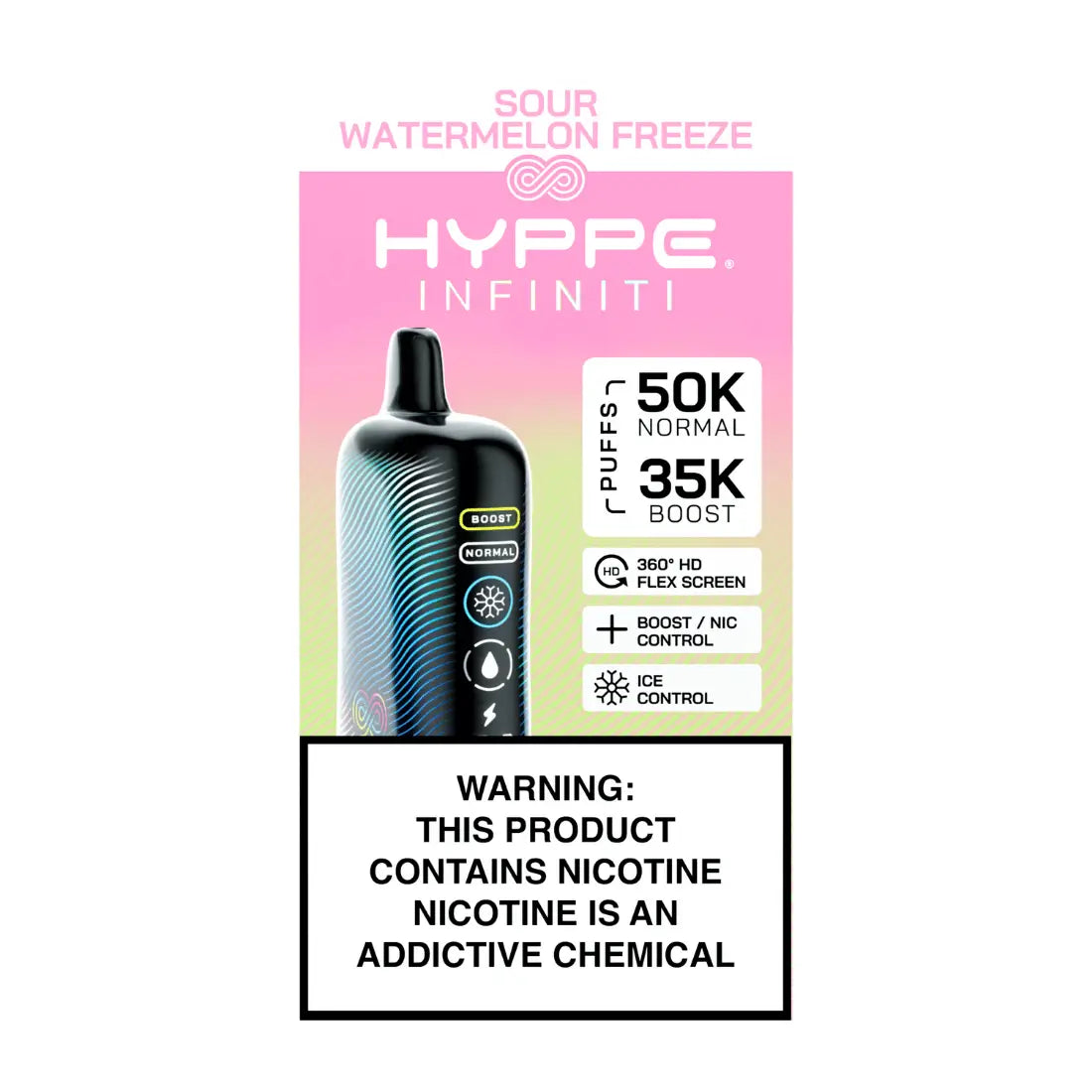 Hyppe Infiniti Sour Watermelon Freeze