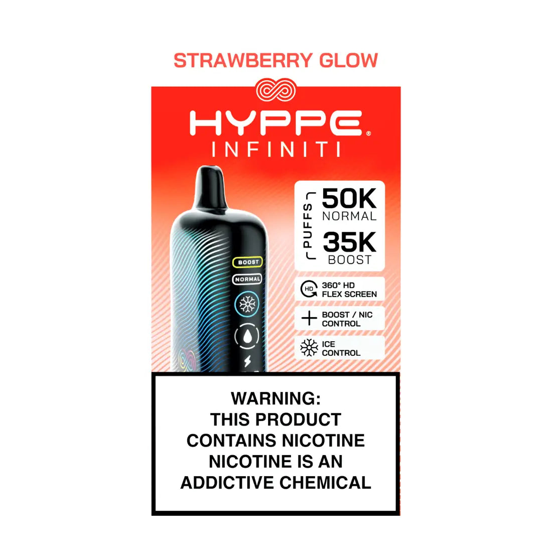 Hyppe Infiniti Strawberry Glow