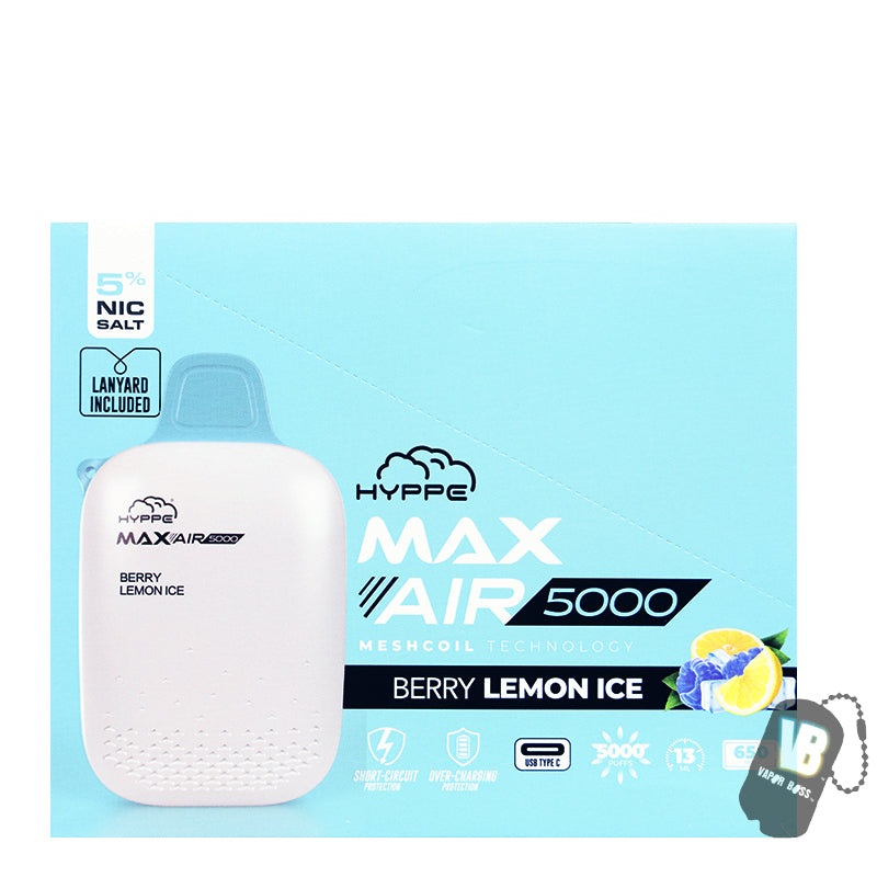 Hyppe Max Air Berry Lemon Ice 5000Puffs