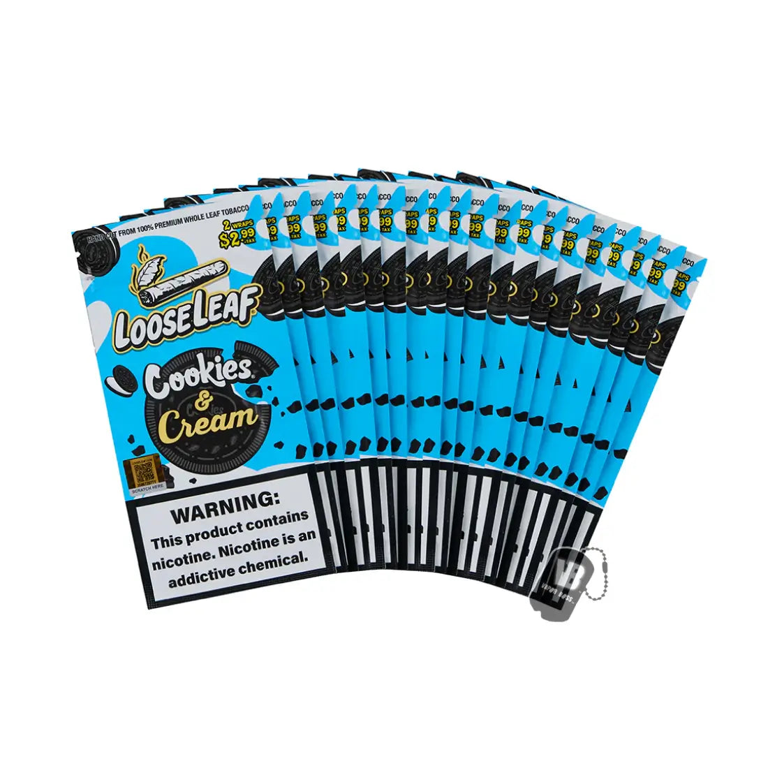 Looseleaf X Cookies 2-Pack Wraps