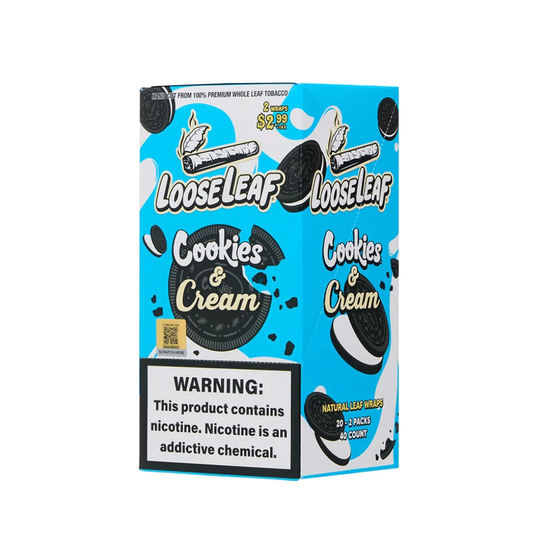 LooseLeaf x Cookies 2-Pack Wraps (40 COUNT) | $55.99
