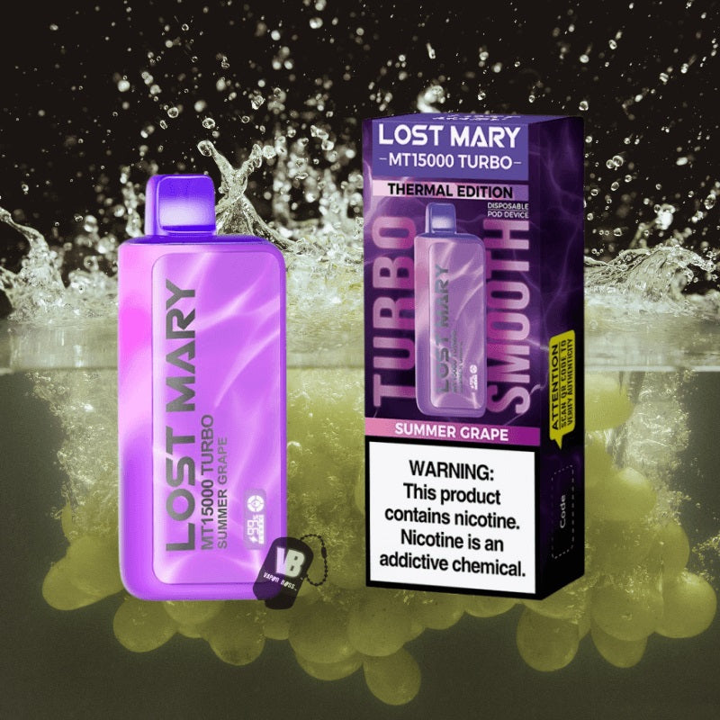 Lost Mary MT15000 Turbo Summer Grape | $15.99 | VAPORBOSS