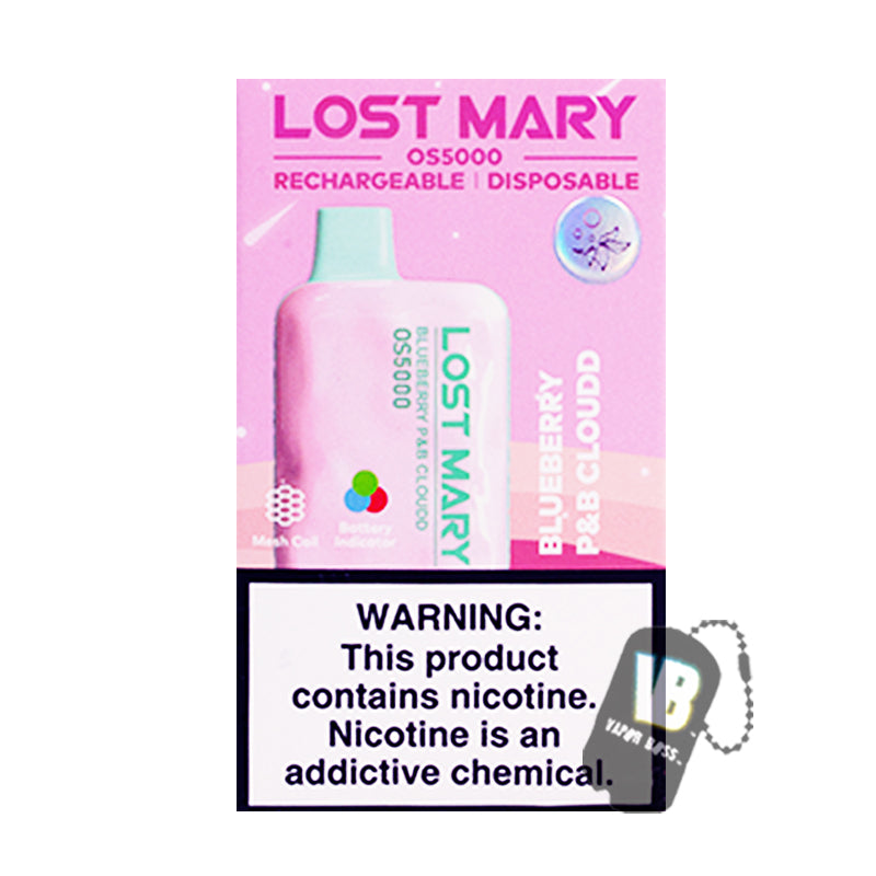 Lost Mary Vape | Lost Mary OS5000 | $14.99 | 5% Nicotine