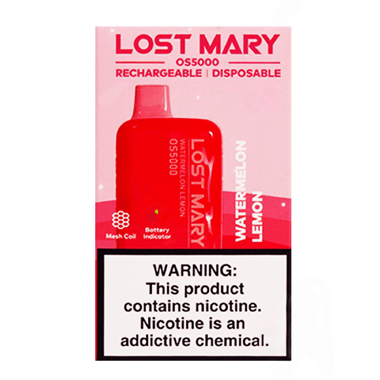 Lost Mary Vape | Lost Mary OS5000 | $11.95 | 5% Nicotine Lost Mary Vape | Lost Mary OS5000 | $11.95 | 5% Nicotine