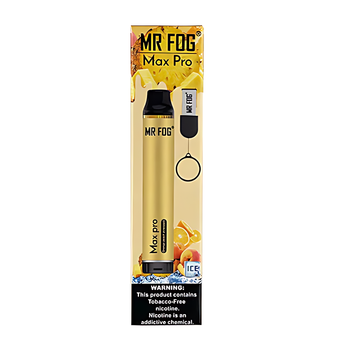 Mr Fog Max Pro 2000 Puffs | 5% Nicotine | $12.88 Mr Fog Max Pro 2000 Puffs | 5% Nicotine | $12.88