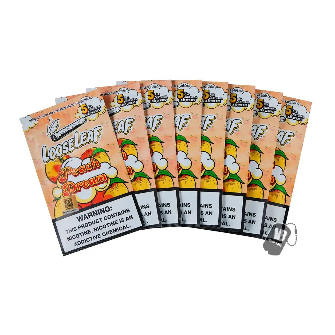 Peach Dream Looseleaf 5-Pack Wraps