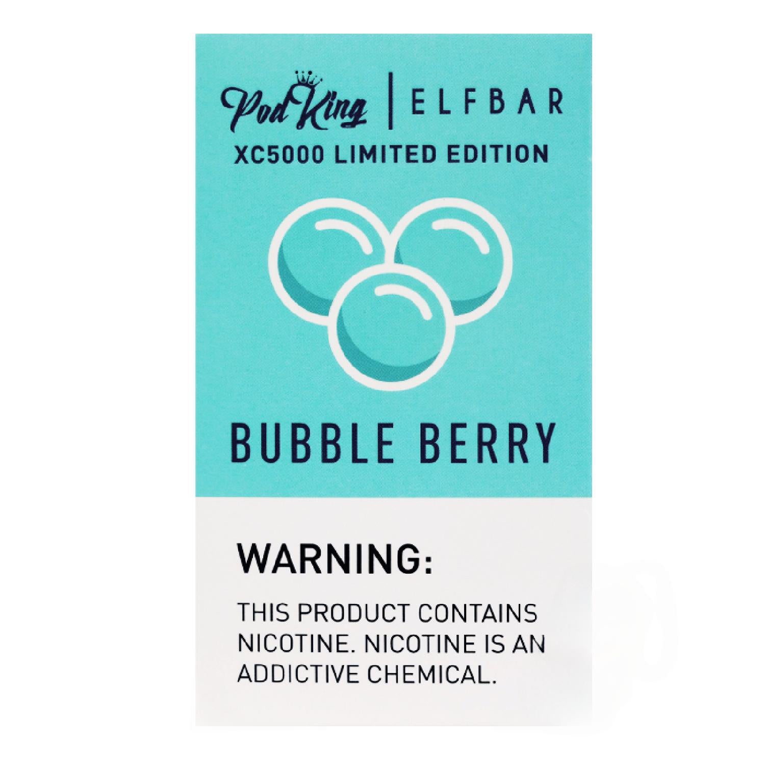 Pod King Elf Bar XC5000 5000 Puffs 13.5ML Start from 14.88 no