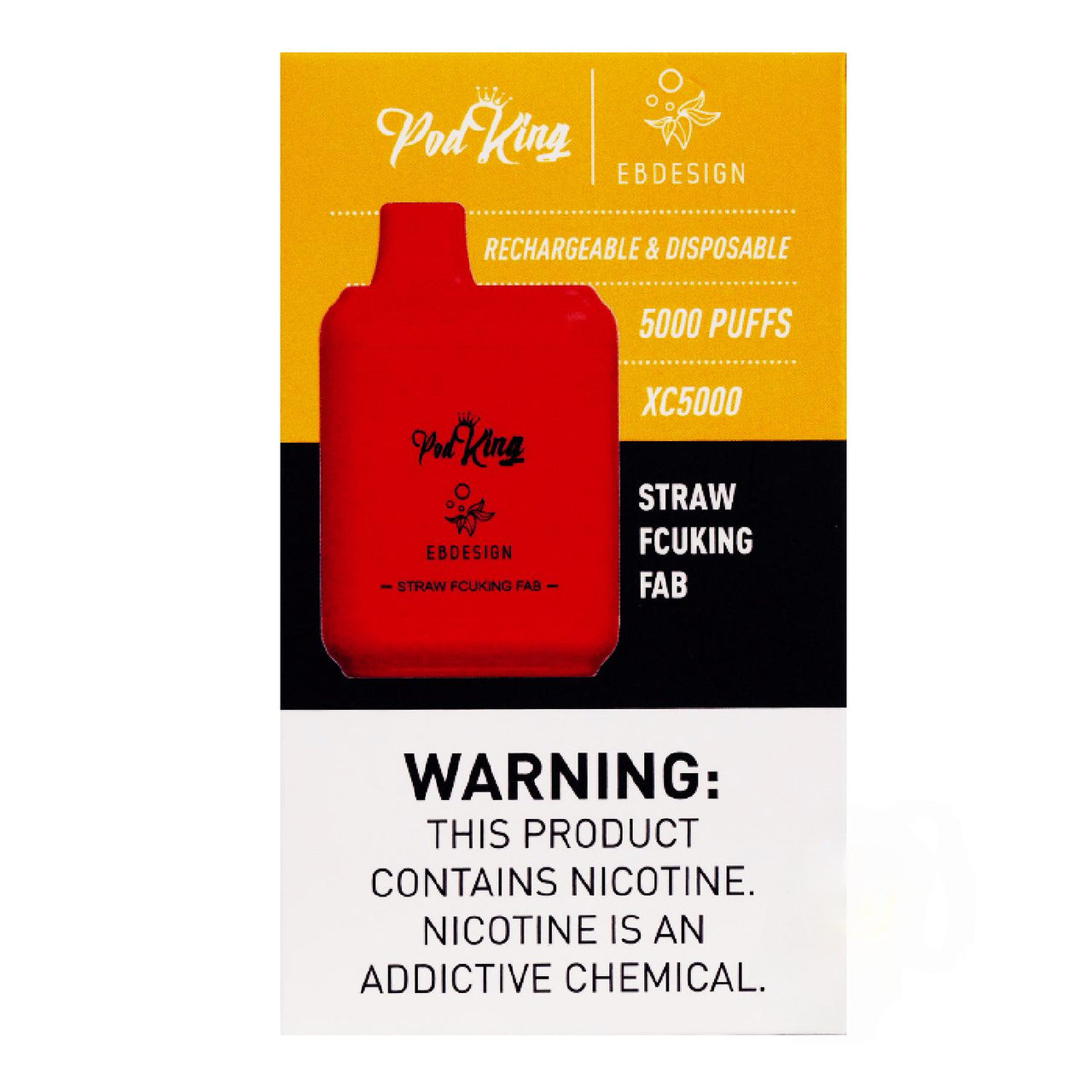 Pod King Elf Bar XC5000 | 5000 Puffs | 13.5ML | Start from $10.75 Pod King Elf Bar XC5000 | 5000 Puffs | 13.5ML | Start from $10.75