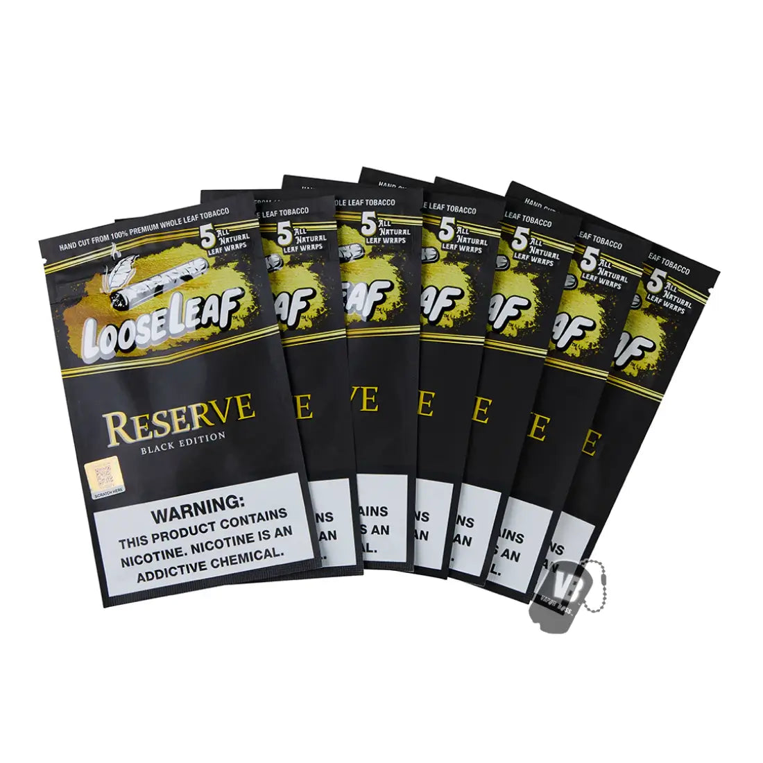 Reserve Black Edition LooseLeaf 5-Pack Wraps