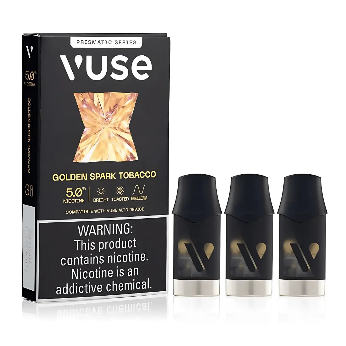 VUSE Alto Golden Spark Tobacco Pods