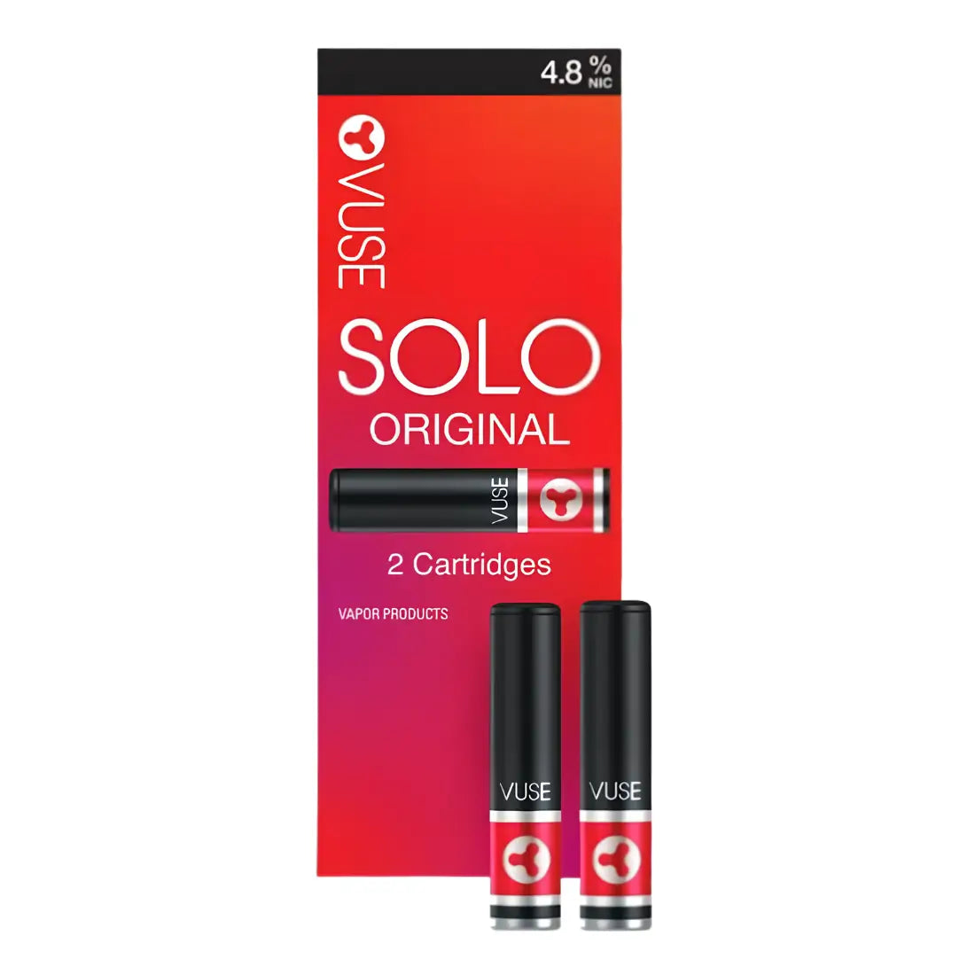 Vuse Solo Original Cartridges 4.8% — Vuse-Solo-Cartridge-Original-48