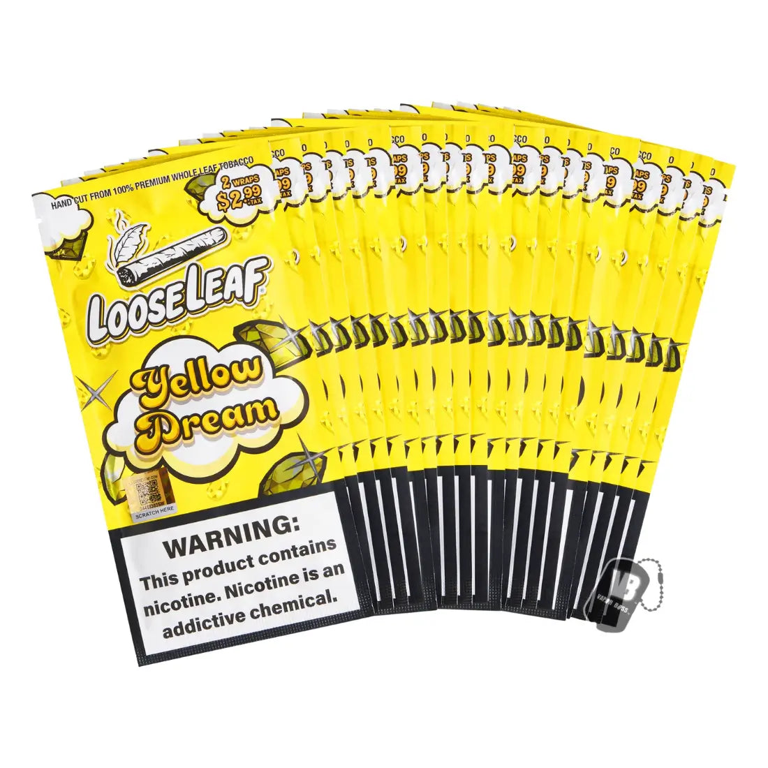 Yellow Dream Looseleaf 2-Pack Wraps