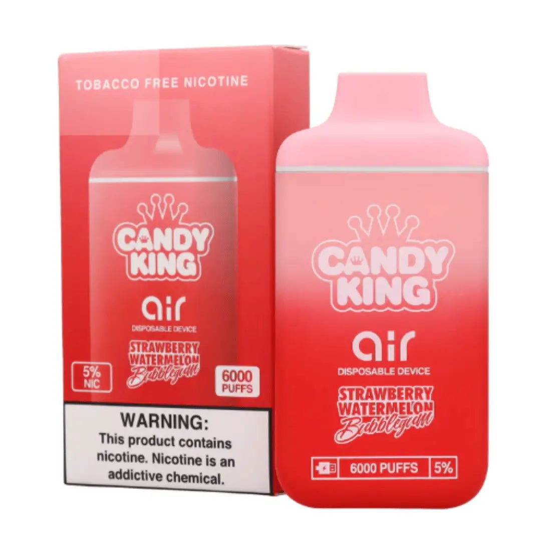 Candy Vape Flavors Candy King Synthetic Nicotine Series 100mL Candy Vape Flavors Candy King Synthetic Nicotine Series 100mL