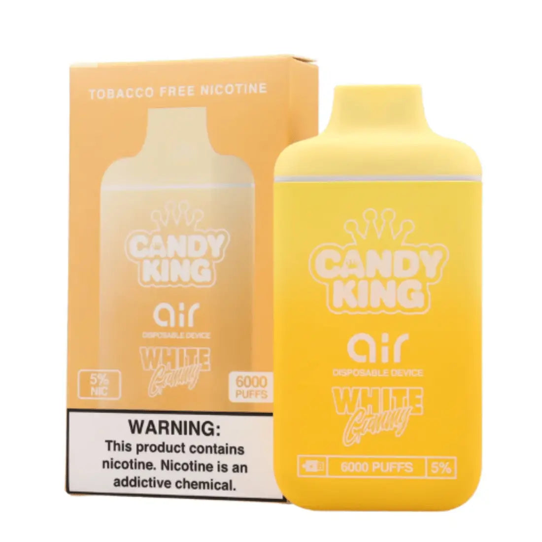 Candy King White Gummy