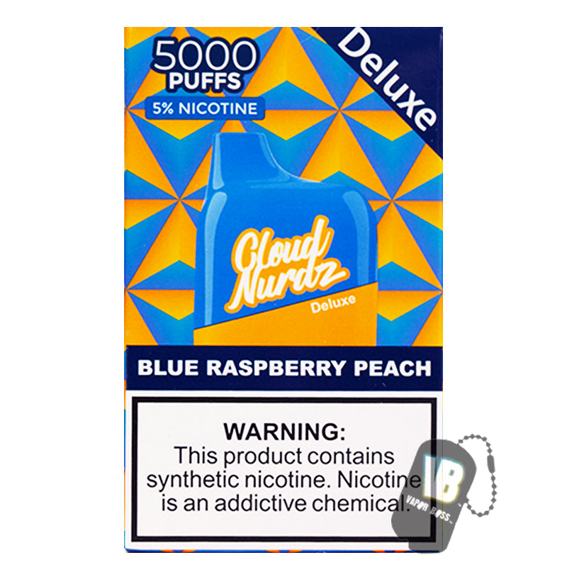 Cloud Nurdz Deluxe Blue Raspberry Peach