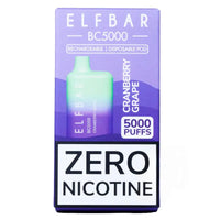 Thumbnail for ELF Bar Zero Cranberry Grape