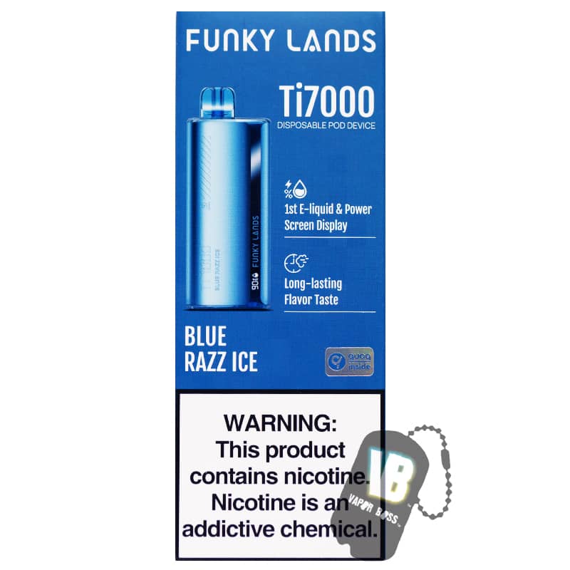 Funky Lands Ti7000 Bluerazz Ice