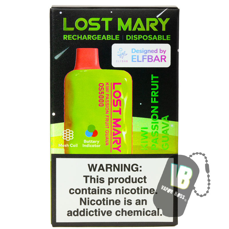 lost mary os5000 kiwi passion fruit guava