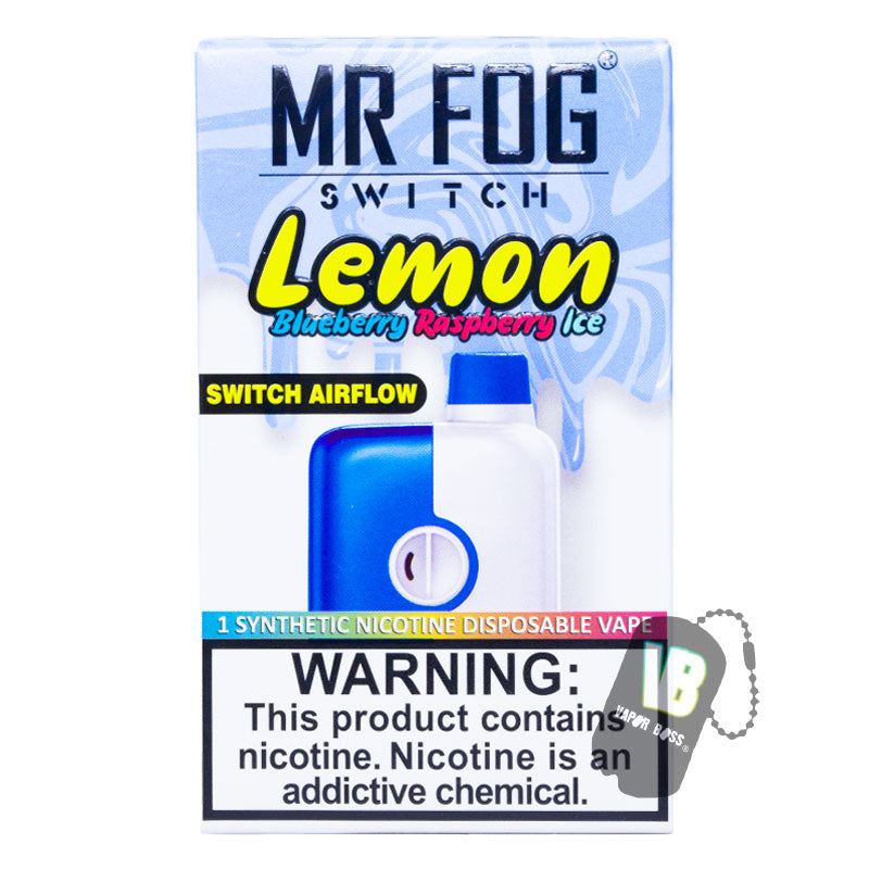 Mr Fog Switch Lemon Blueberry Raspberry Ice